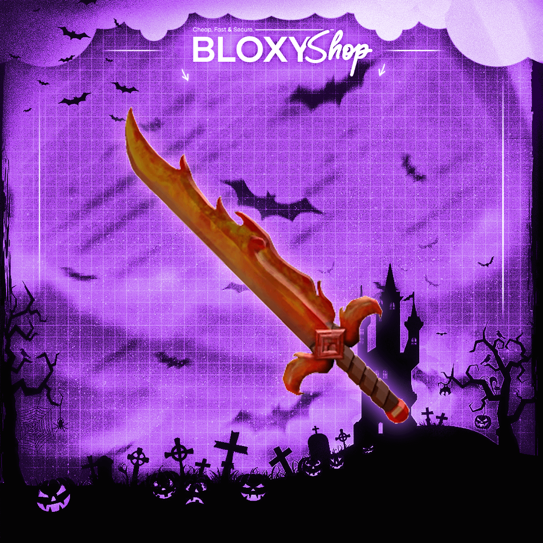 Flames Knife - Bloxyshop